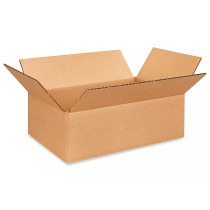 12"L x 8"W x 4"H Flat Cardboard Boxes